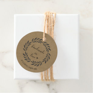 Handmade with Love Etsy Home Crafter Craft Show   Favour Tags