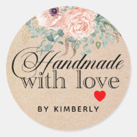 Handmade with Love Floral 