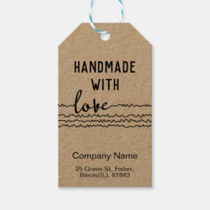 Handmade with Love Gift Tags