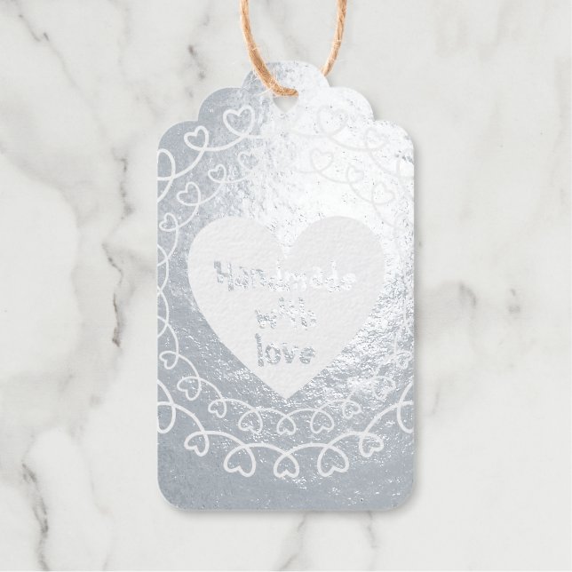 Handmade with love gift tags (Front)