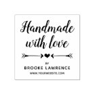 Handmade with Love - Heart & Arrows - Name