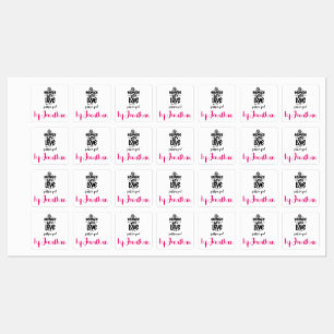 Handmade with Love Knitting Wool Personalized