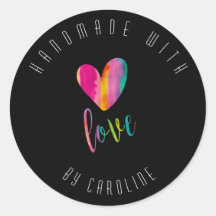 Handmade with Love Personalized