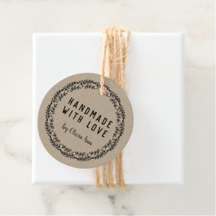 Handmade with Love   Personalized Product Tags