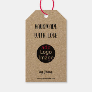 Handmade With Love Professional Customizable Chic Gift Tags