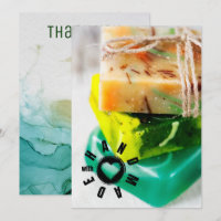 Handmade With Love Sign Soap Maker Business Heart