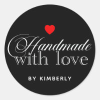 Handmade with Love Simple Black 