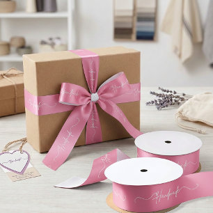Handmade With Love Small Business Packaging Satin Ribbon