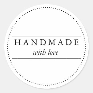 Handmade With Love Sticker