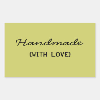 Handmade With Love Sticker