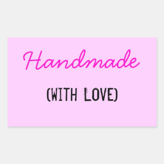 Handmade With Love Sticker