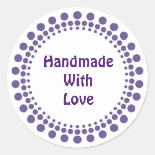 Handmade With Love Stickers