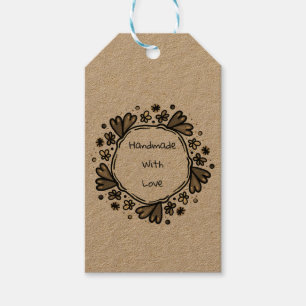 Handmade with love tags