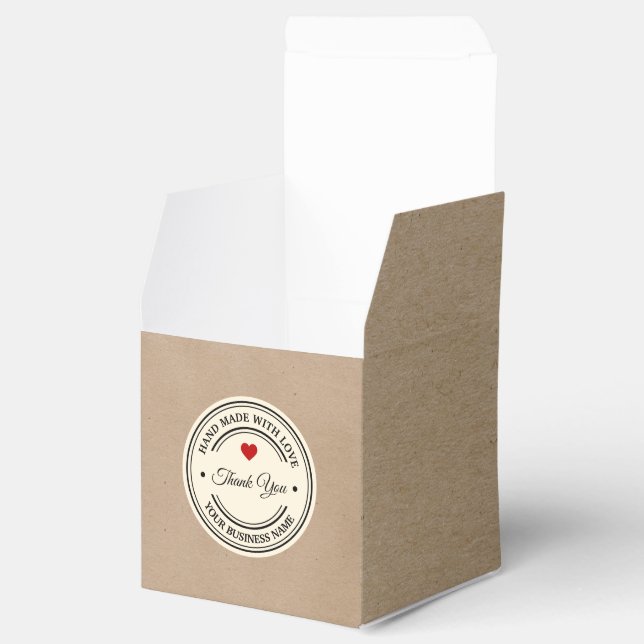 handmade with love | thank you favour box (Opened)