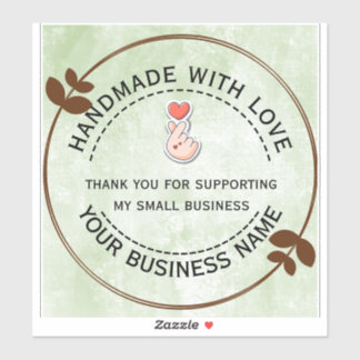 handmade with love | thank you for supporting 