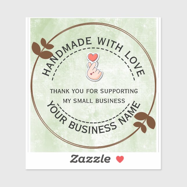 handmade with love | thank you for supporting  (Sheet)