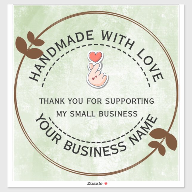handmade with love | thank you for supporting  (Sheet)