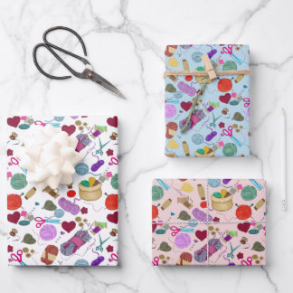 handmade with love wrapping paper sheet