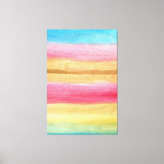 handpainted abstract canvas print (Front)