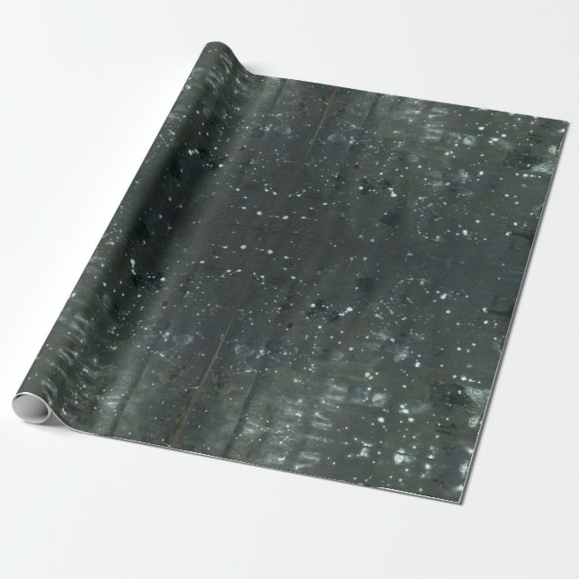 Handpainted Celestial Design Matte Craft Paper (Unrolled)