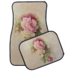 Handpainted Style Vintage Pink and White Roses