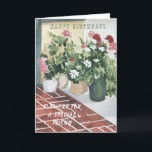 HANDPAINTED WATERCOLOR SPECIAL FRIEND  BIRTHDAY CARD<br><div class="desc">HANDPAINTED ORIGINAL WATERCOLOR BY JILL MEYER.
CHARMING FLORAL SPECIAL FRIEND BIRTHDAY CARD and a soft,  feminine appeal can be personalized.</div>