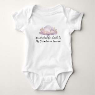 Handpicked for Earth by Grandma in Heaven Memorial Baby Bodysuit