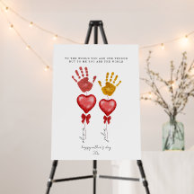 Handprint Mother’s Day Keepsake,heart Mother’s Day