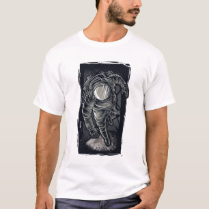 Handrawn astronaut  tattoo T-Shirt