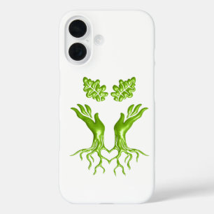 Hands family tree roots love Appreciation Artwork iPhone 16 Case