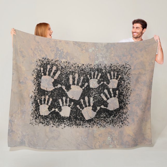 Hands Fleece Blanket (In Situ)