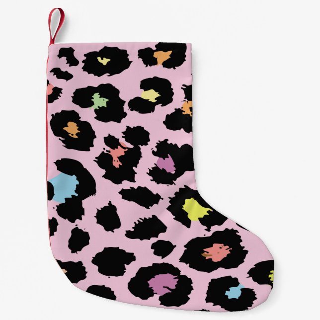 Hands going to touch together online. Concept of s Small Christmas Stocking (Front)