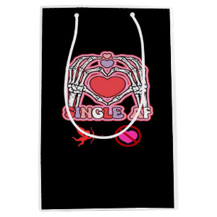 Hands Halloween Quote – Creepy Cute Slogan Medium Gift Bag