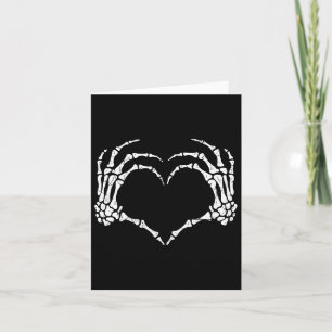 Hands Heart Sign Halloween Costume Men Women Kids  Card