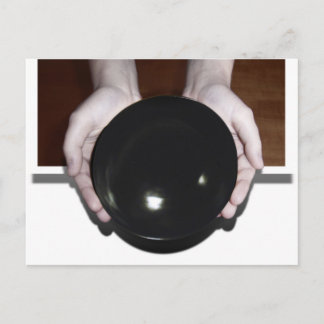 Hands Holding an Empty Bowl Postcard