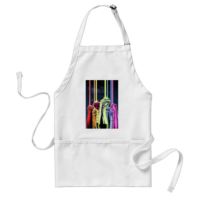 Hands in the air with rings -Colour Standard Apron (Front)