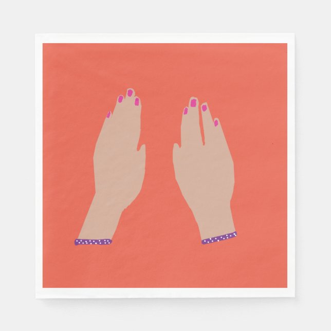 Hands Napkin (Front)