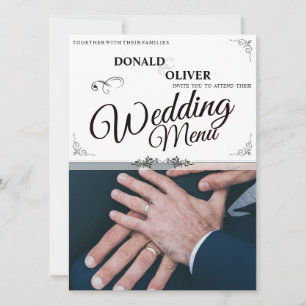 Hands of a Gay Wedding Couple with Rings