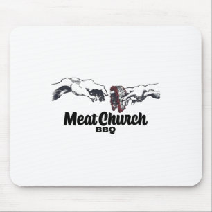 Hands Of Brisket Meat Church Bbq  Mouse Pad