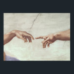 Hands of God and Adam Poster<br><div class="desc">Hands of God and Adam,  detail from The Creation of Adam,  from the Sistine Ceiling,  1511 | by Michelangelo Buonarroti | Art Location: Vatican Museums and Galleries,  Vatican City,  Italy | Italian Artist | Image Collection Number: BAL143446</div>