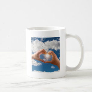 Hands of love coffee mug