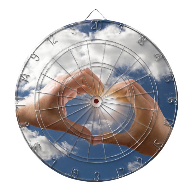 Hands of love dartboard (Front)