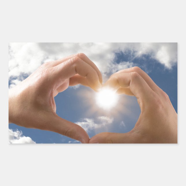 Hands of love sticker (Front)