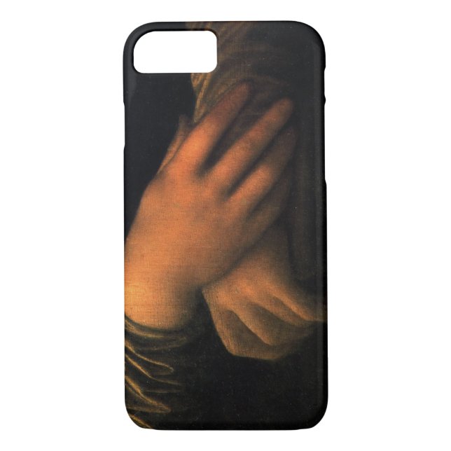 Hands of Mona Lisa iPhone 7 case (Back)