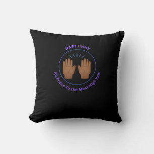 Hands of Praise #APTTMHY Throw Pillow