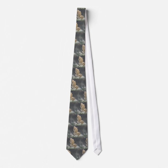 HANDS OF PRAYER TIE (Front)