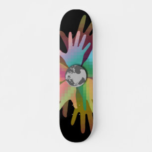 Hands of the World Skateboard