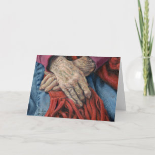"Hands of Time" Blank Note Card