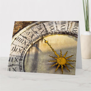 HANDS OF TIME Large Greeting Card