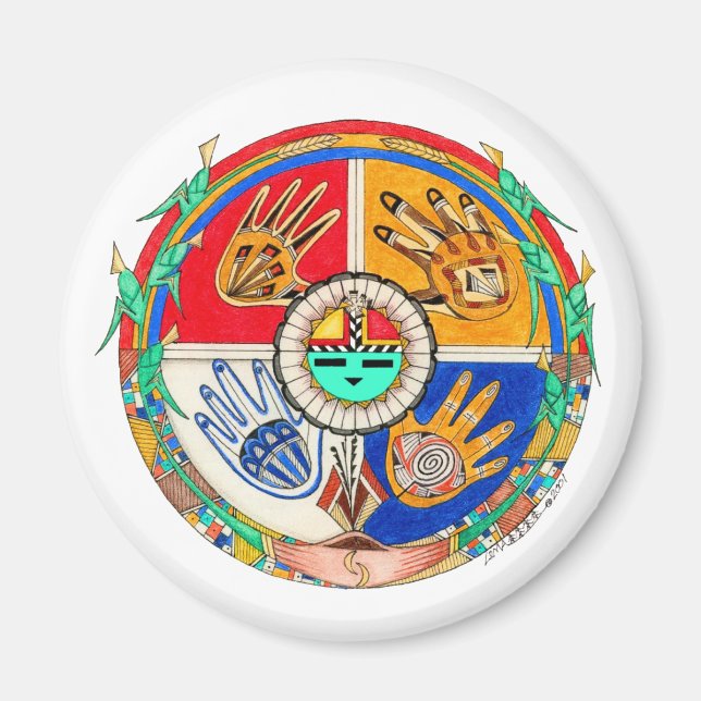 Hands Of Time Magnet (Front)